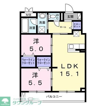 メイガーデンの物件間取画像